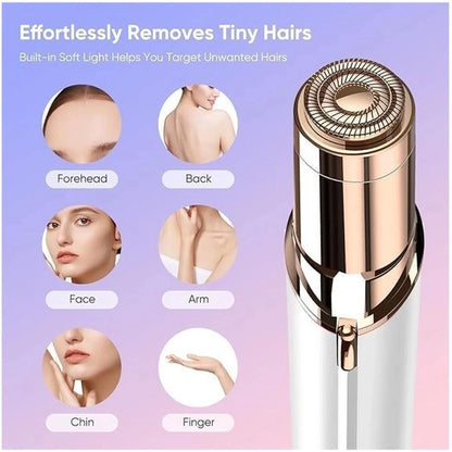 2-in-1 Painless Facial Hair Remover for Men & Women | Instant Smooth Skin