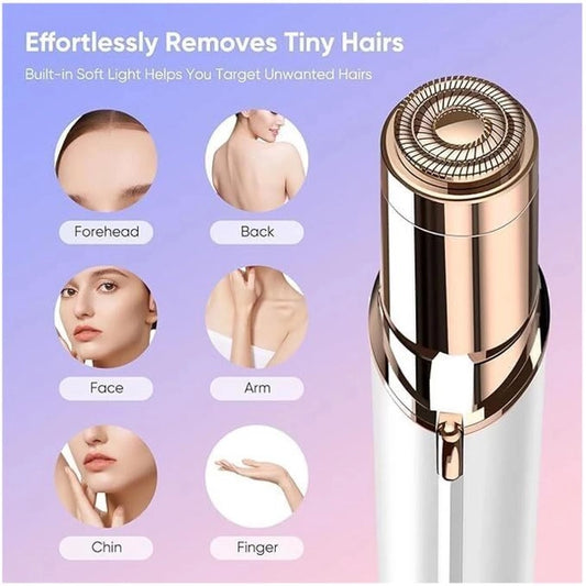 2-in-1 Painless Facial Hair Remover for Men & Women | Instant Smooth Skin