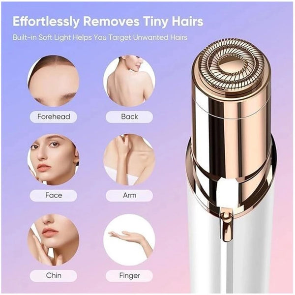 2-in-1 Painless Facial Hair Remover for Men & Women | Instant Smooth Skin